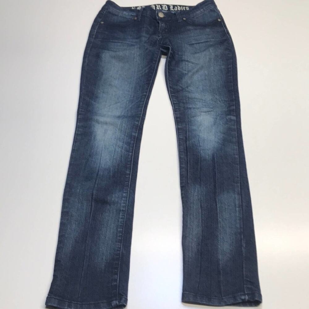 REWARD LADIES Womens 26 Skinny Blue Jeans - Picture 2 of 5